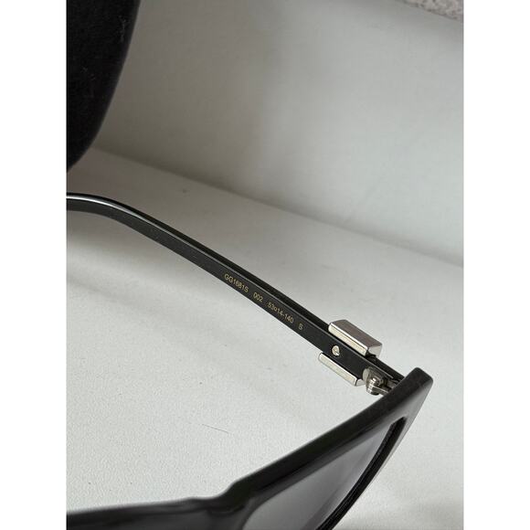 NEW Gucci GG1681S Black Silver Mirror Cat Eye Sunglasses main image 5